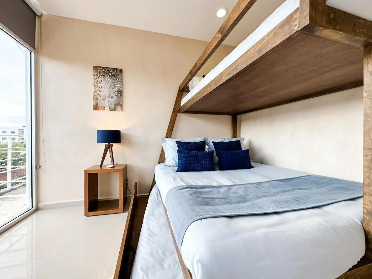 Apartment Azulb15 3 Bedroom Playacar Phase II Playa del Carmen