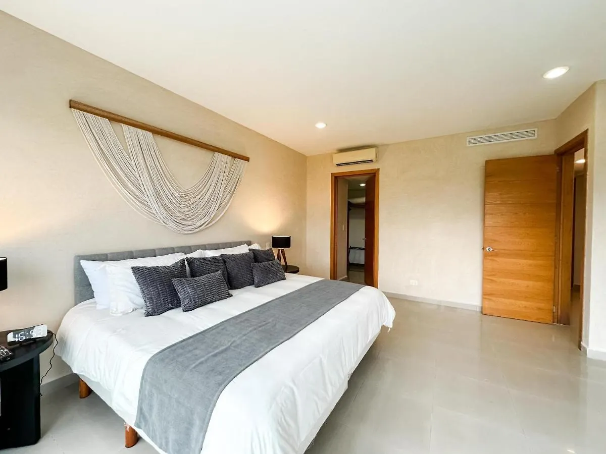 Apartment Azulb15 3 Bedroom Playacar Phase II Playa del Carmen