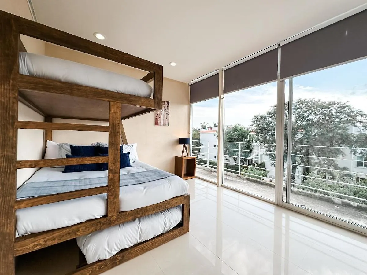 Azulb15 3 Bedroom Playacar Phase II Playa del Carmen Apartment